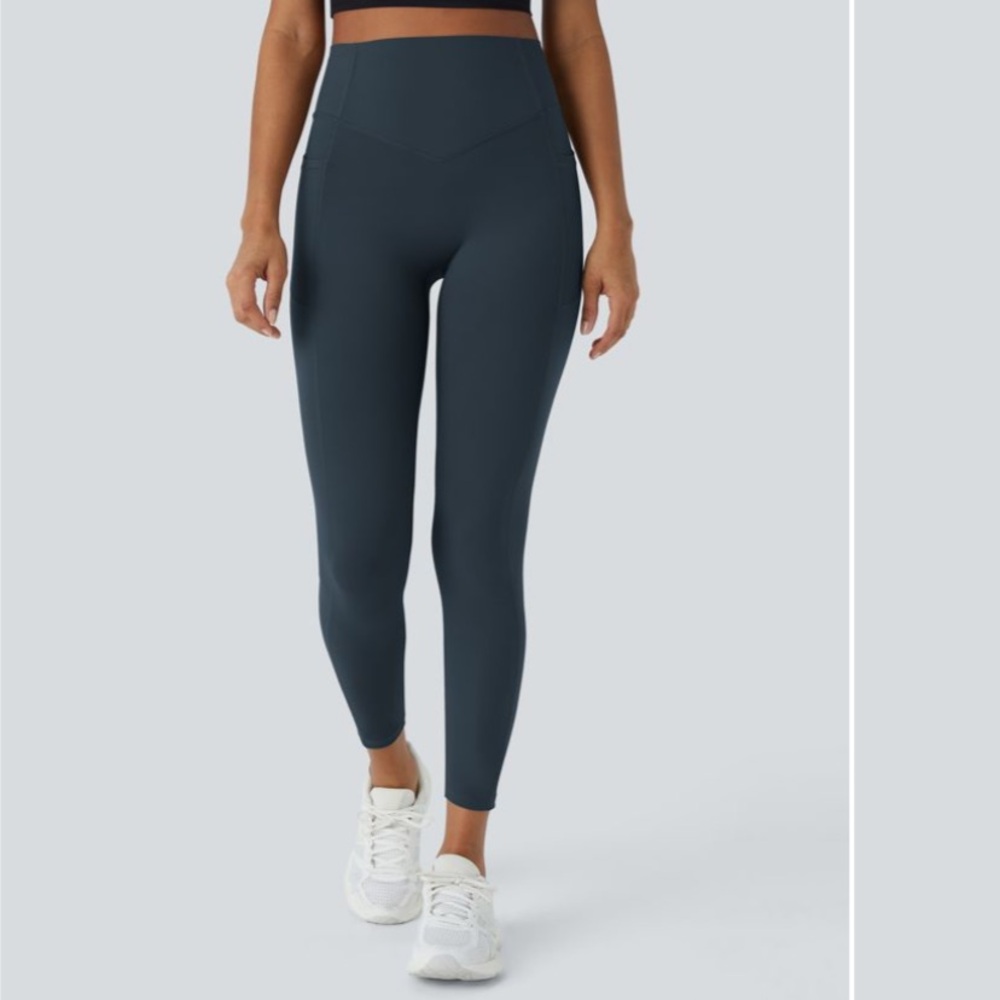 HALARA Women's High-Waisted Leggings - Dark Gray